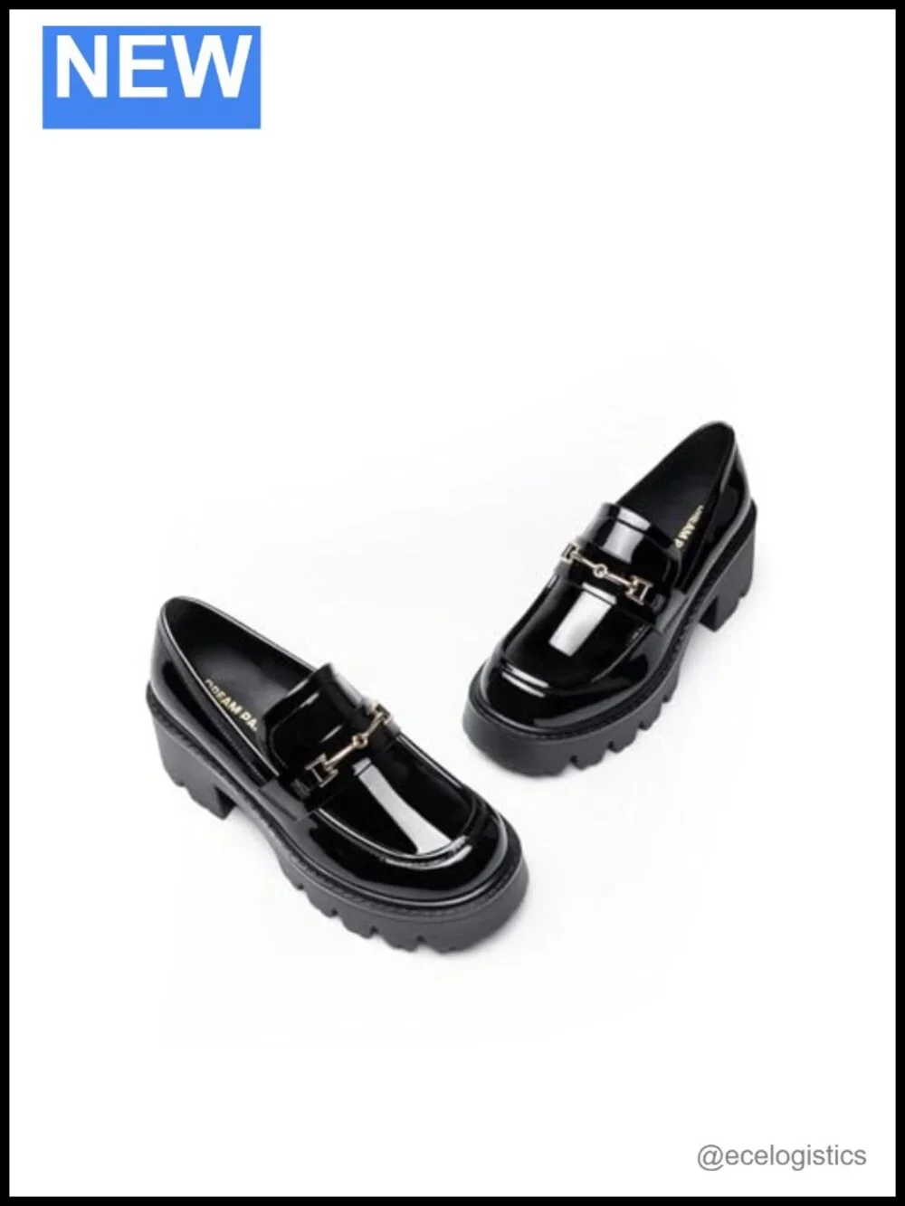 Chunky Loafers with 2.6-Inch Heel and 1.2-Inch Platform